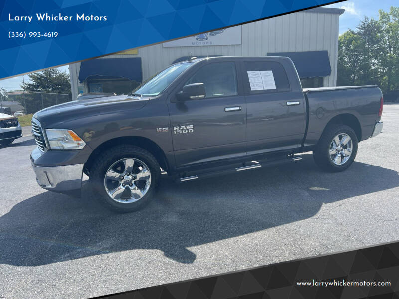 2017 RAM 1500 for sale at Larry Whicker Motors in Kernersville NC