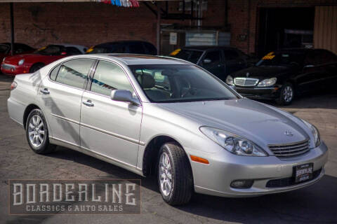 2002 Lexus ES 300 for sale at Borderline Classics & Auto Sales in Dinuba CA
