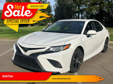 2018 Toyota Camry for sale at AutoTime in Sacramento CA
