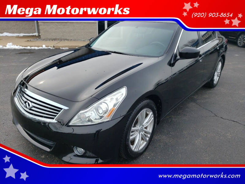 2013 Infiniti G37 Sedan for sale at Mega Motorworks in Appleton WI