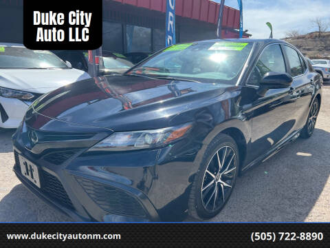2022 Toyota Camry for sale at Duke City Auto LLC in Gallup NM
