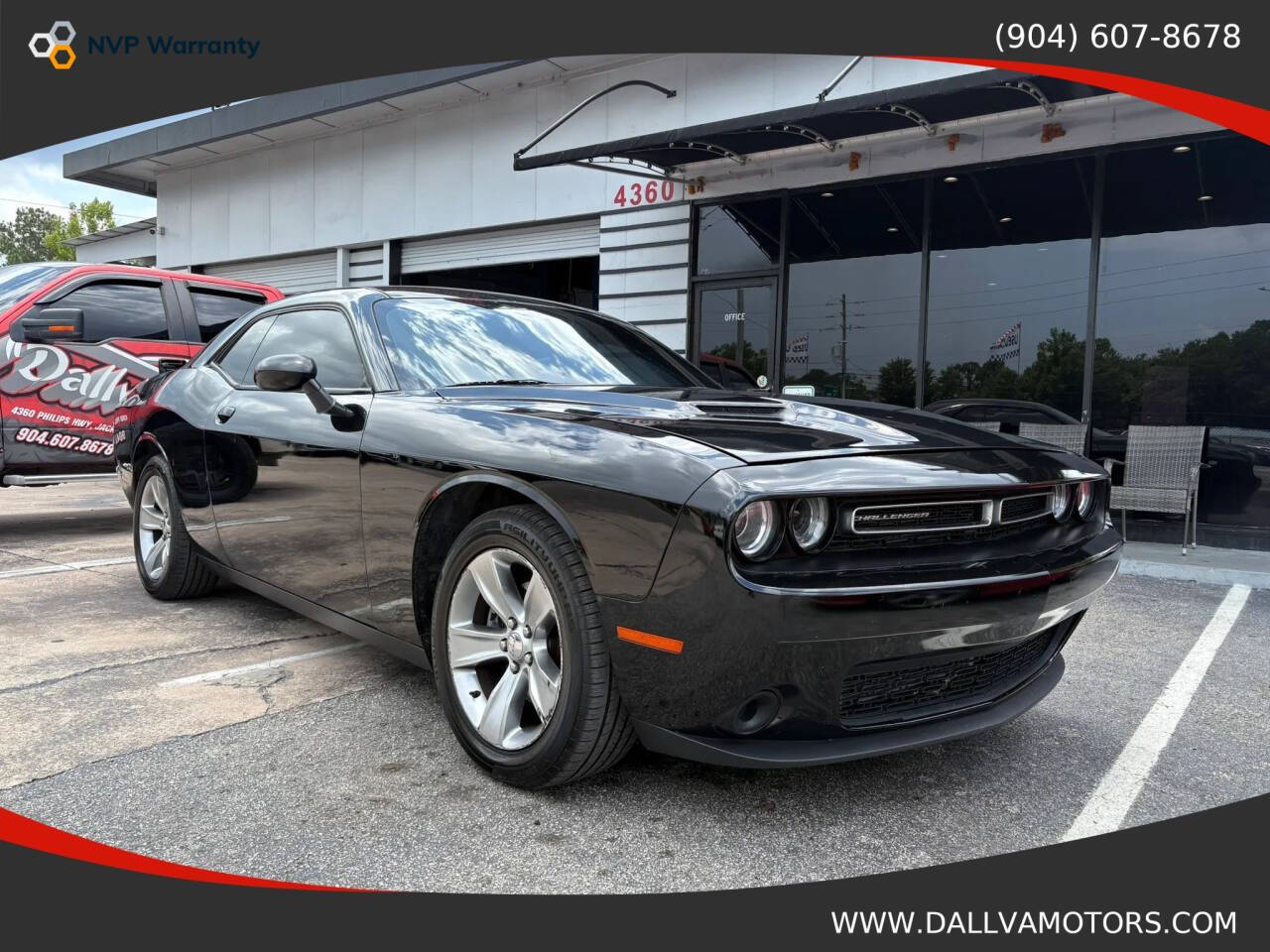 Black 2015 Dodge Challenger SXT SXT 2dr Coupe 1