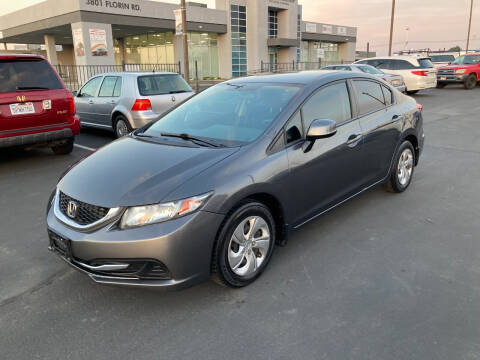 2013 Honda Civic for sale at Vision Auto Sales in Sacramento CA
