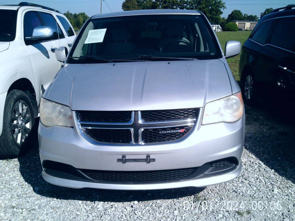 Silver 2012 Dodge Grand Caravan SXT SXT 4dr Mini-Van 1