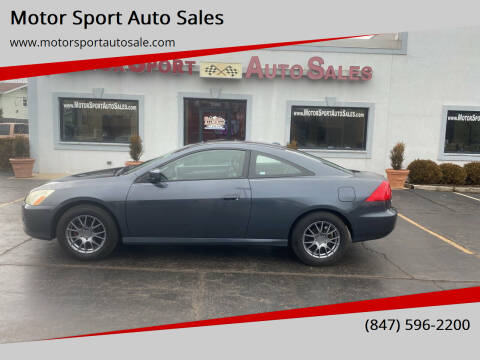 2006 Honda Accord for sale at Motor Sport Auto Sales in Waukegan IL