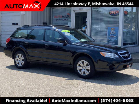 2009 Subaru Outback for sale at Automax of Indiana - Twin Branch Location in Mishawaka IN