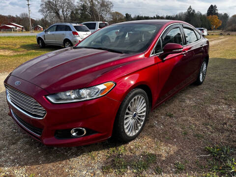 2014 Ford Fusion for sale at Hammer Auto LLC in Stanwood MI