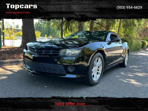 2014 Chevrolet Camaro for sale at Topcars in Wilsonville OR