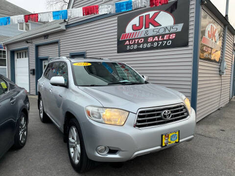 2010 Toyota Highlander for sale at JK & Sons Auto Sales in Westport MA
