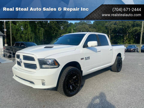 2016 RAM 1500 for sale at Real Steal Auto Sales & Repair Inc in Gastonia NC