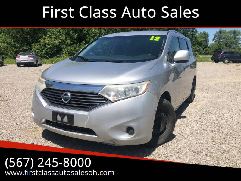 2012 Nissan Quest for sale at First Class Auto Sales MI in Erie MI