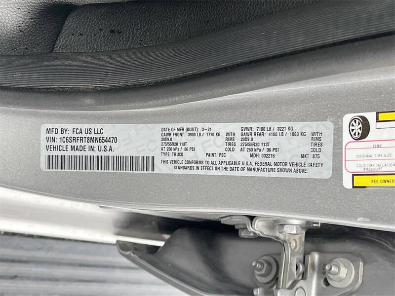 2021 RAM 1500 Laramie