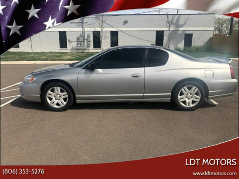 2007 Chevrolet Monte Carlo for sale at LDT MOTORS in Amarillo TX