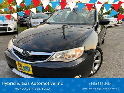 2008 Subaru Impreza for sale at Hybrid & Gas Automotive Inc in Aberdeen MD