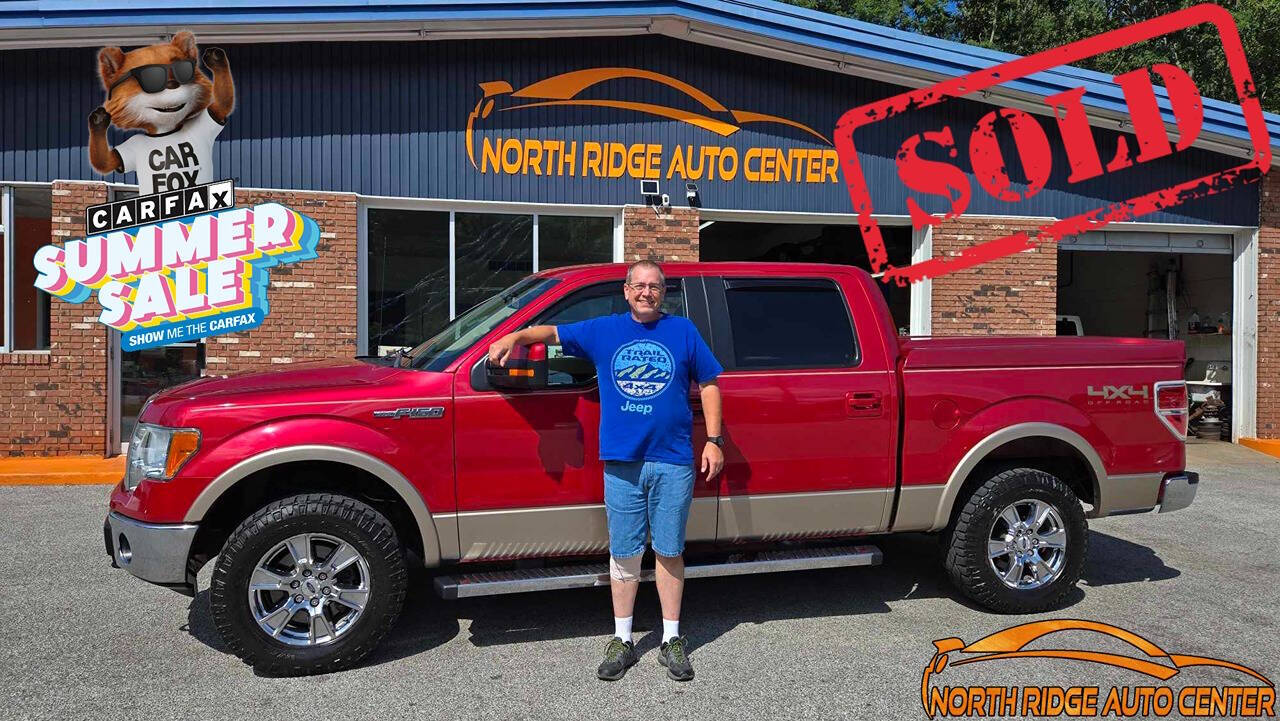 2012 Ford F-150 for sale at North Ridge Auto Center LLC in Madison, OH