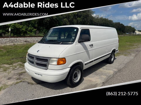 2001 Dodge Ram Van 1500