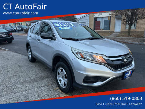 2015 Honda CR-V for sale at CT AutoFair in West Hartford CT