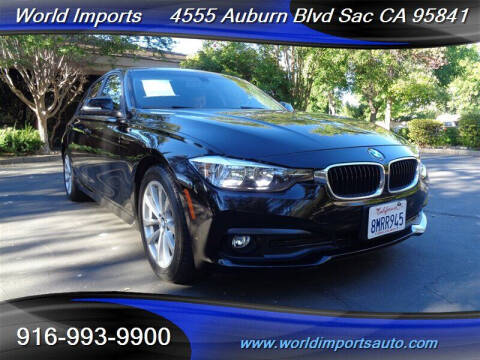 2016 BMW 3 Series for sale at World Imports in Sacramento CA