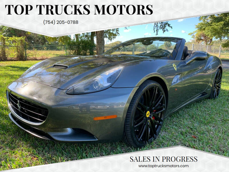 2010 Ferrari California for sale at Top Trucks Motors in Pompano Beach FL