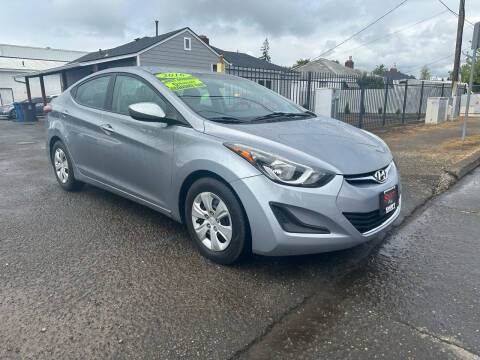 2016 Hyundai Elantra for sale at SWIFT AUTO SALES INC in Salem OR