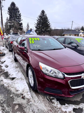 2015 Chevrolet Malibu for sale at Bill Cooks Auto in Elmira Heights NY