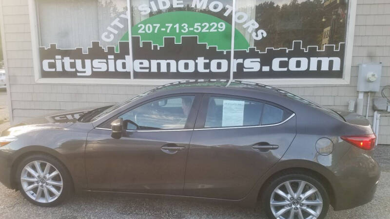 2017 Mazda MAZDA3 for sale at CITY SIDE MOTORS in Auburn ME