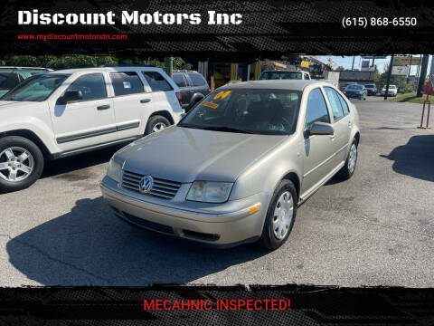 2004 Volkswagen Jetta for sale at Discount Motors Inc in Madison TN