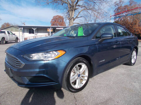 2018 Ford Fusion Hybrid for sale at Culpepper Auto Sales in Cullman AL