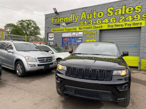 2018 Jeep Grand Cherokee for sale at Friendly Auto Sales in Detroit MI