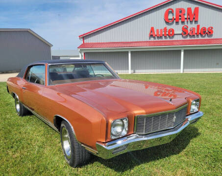 1971 Chevrolet Monte Carlo for sale at Custom Rods and Muscle in Celina OH