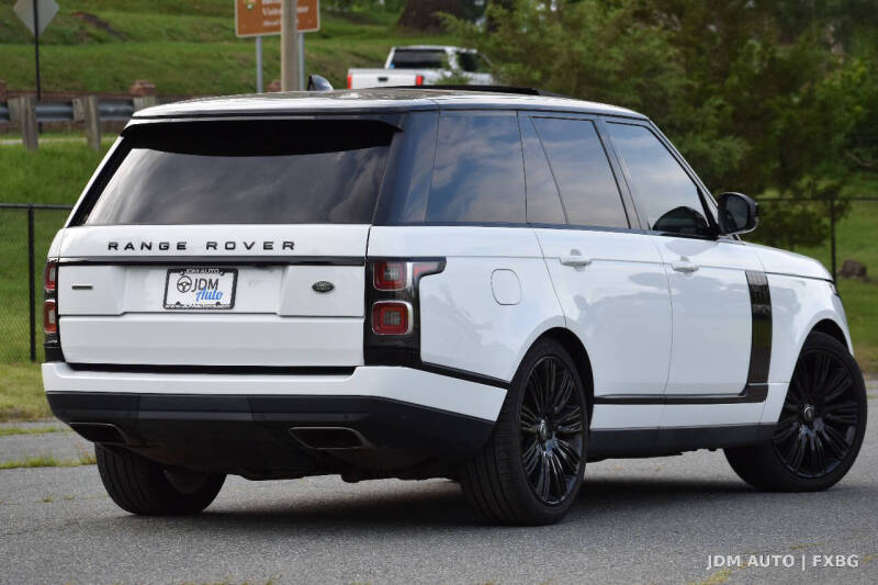 2019 Land Rover Range Rover Supercharged