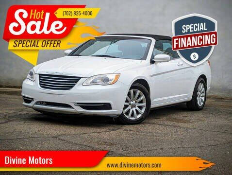 2012 Chrysler 200 for sale at Divine Motors in Las Vegas NV