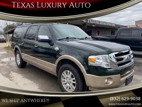 2013 Ford Expedition EL for sale at Texas Luxury Auto in Houston TX