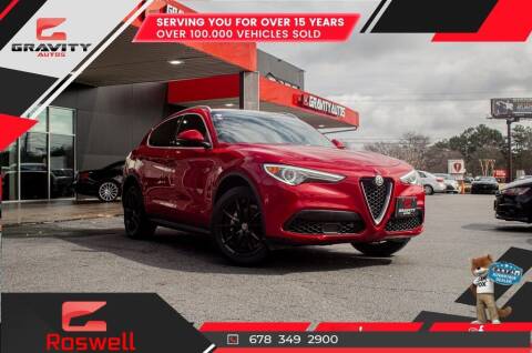 2018 Alfa Romeo Stelvio for sale at Gravity Autos Roswell in Roswell GA