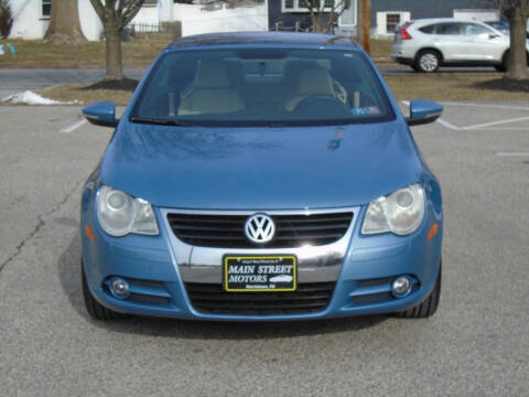 2010 Volkswagen Eos for sale at MAIN STREET MOTORS in Norristown PA