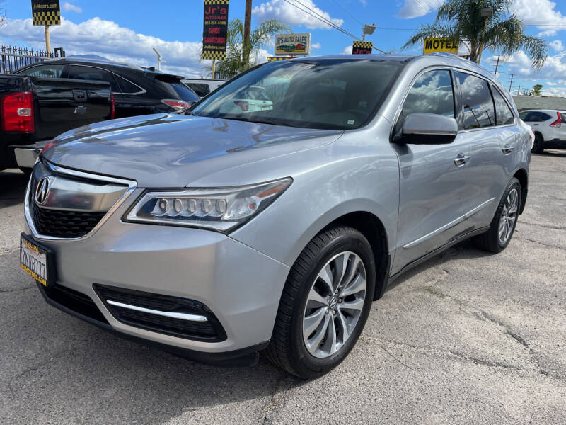 2016 Acura MDX for sale at JR'S AUTO SALES in Pacoima CA