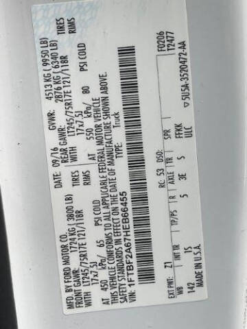 2017 Ford F-250 Super Duty