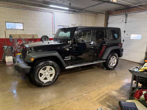 2013 Jeep Wrangler Unlimited for sale at Brecht Auto Sales LLC in New London IA
