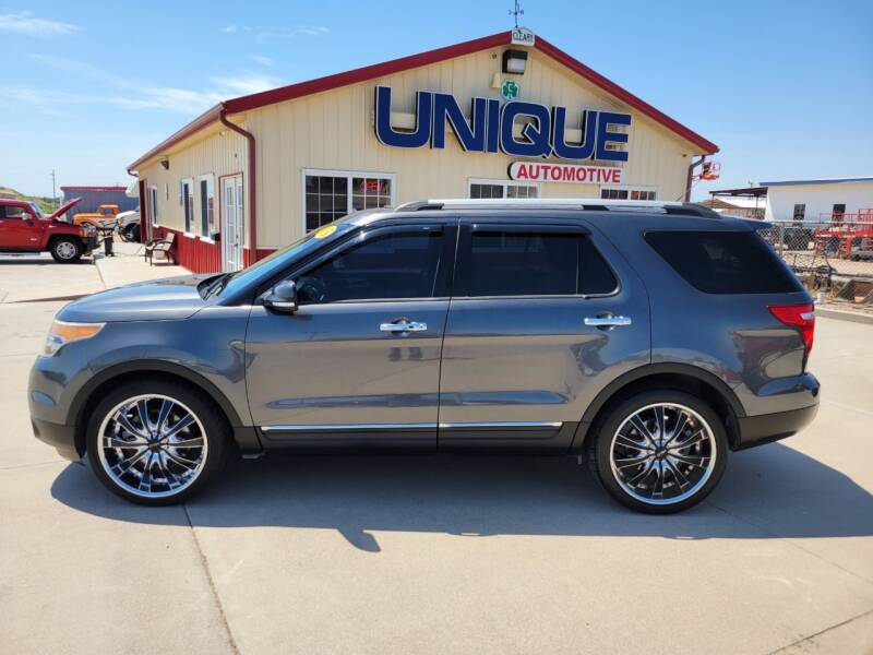 2015 Ford Explorer for sale at UNIQUE AUTOMOTIVE "BE UNIQUE" in Garden City KS