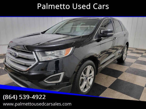 2018 Ford Edge for sale at Palmetto Used Cars in Piedmont SC