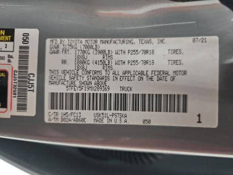 2021 Toyota Tundra SR5