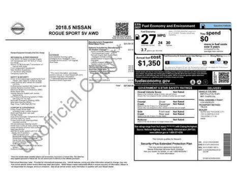 2018 Nissan Rogue Sport