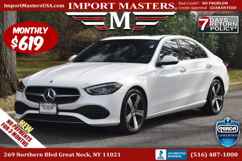 2022 Mercedes-Benz C-Class for sale at Import Masters in Great Neck NY
