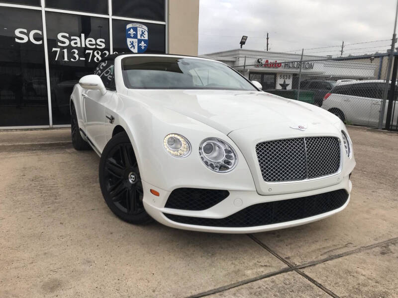 2016 Bentley Continental for sale at SC SALES INC in Houston TX