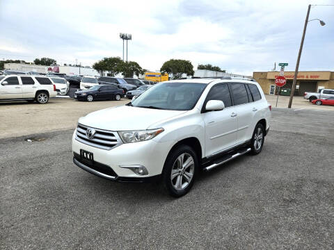 2013 Toyota Highlander for sale at Image Auto Sales in Dallas TX