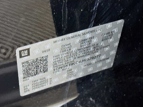 2018 Chevrolet Tahoe LT