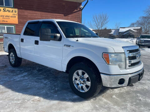 2013 Ford F-150 for sale at H & G AUTO SALES LLC in Princeton MN