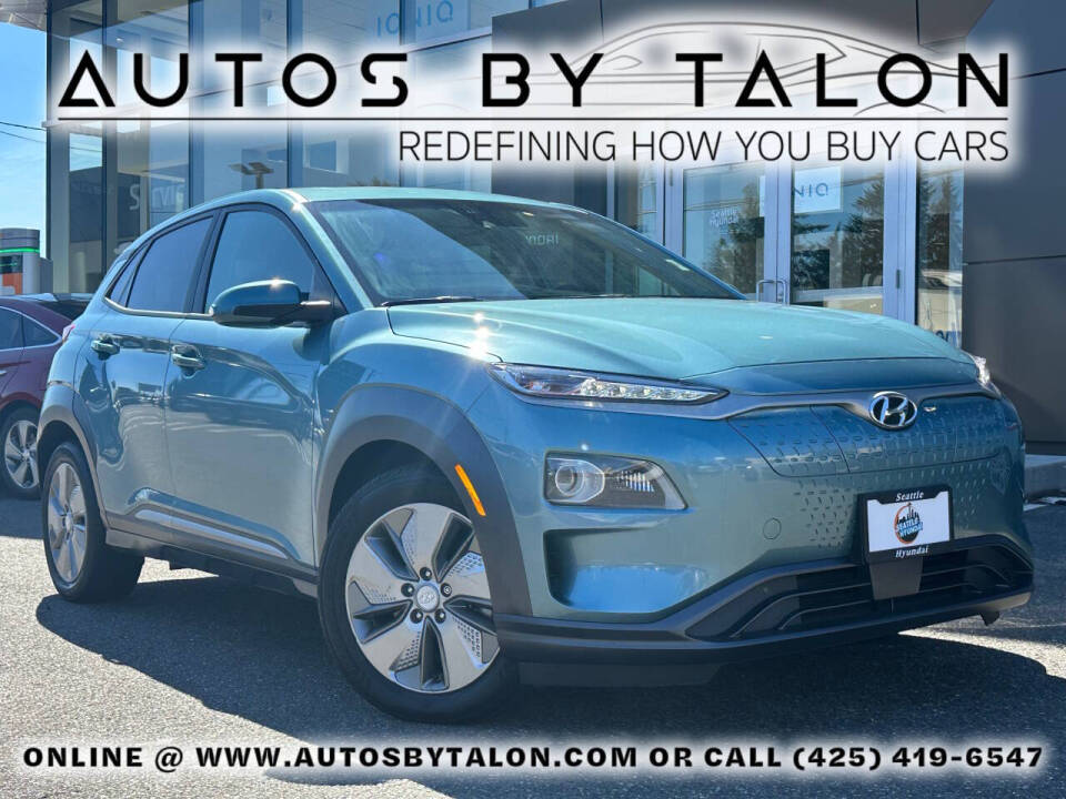 2021 Hyundai KONA Electric for sale at Autos by Talon in Seattle, WA