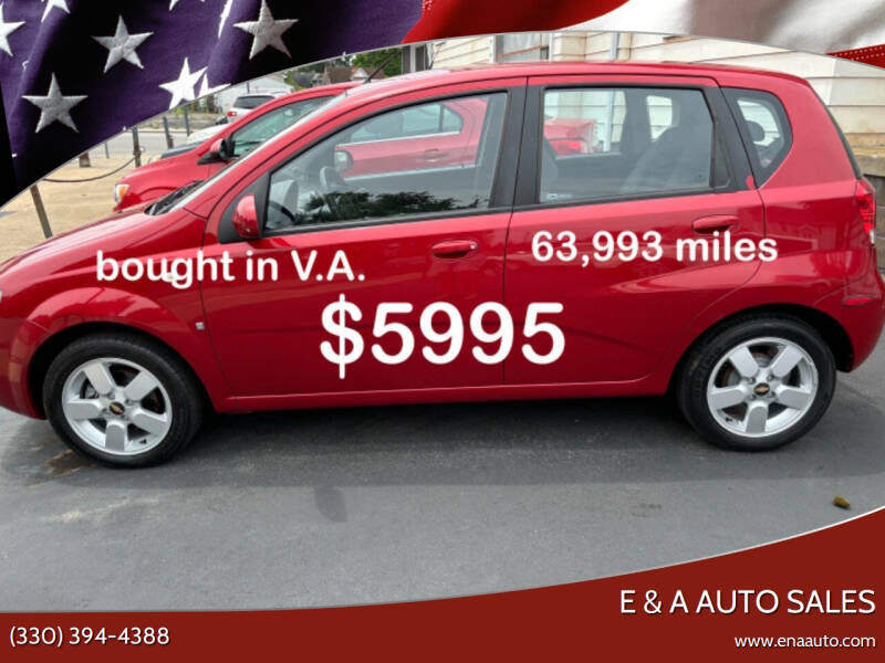 2008 Chevrolet Aveo for sale at E & A Auto Sales in Warren OH