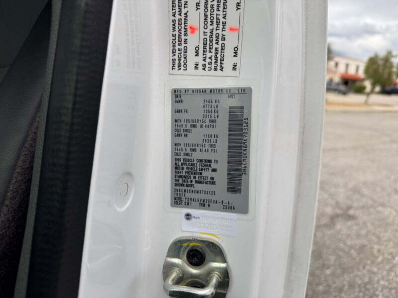 2021 Nissan NV200 SV